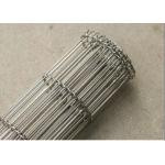 0.9mm Heat Resistant Flat Wire Mesh Conveyor Belt For Industrial for sale