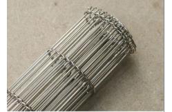 China 0.9mm Heat Resistant Flat Wire Mesh Conveyor Belt For Industrial supplier