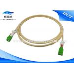 Auto Shutter Fiber Optic Patch Cables Patch Cord Aerospace With LC Connectors for sale