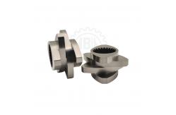 China 24mm M1 Reverse Extruder Screw Elements for Plastic Machine Designed supplier