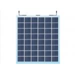 Transparent Amorphous Glass BIPV Solar Power Panels For Solar System for sale