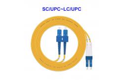 China SC UPC LC UPC Single Mode fiber Patch Cord supplier