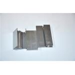 6063-T5 Silver Polishing Aluminium Extrusion Profile For Windows And Doors for sale