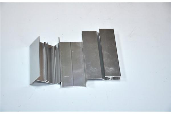 6063-T5 Silver Polishing Aluminium Extrusion Profile For Windows And Doors