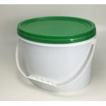 Food Grade Plastic Oval Bucket With IML Or Thermal Transfer Or Screen Printing for sale