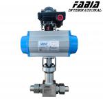 High PHressure Two Way  Butt Welding High Temperature Ball Valve for sale