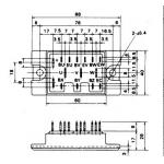 IGBT Power Module 6DI15A-050 POWER TRANSISTOR MODULE FUJITSU IGBT Power Module for sale
