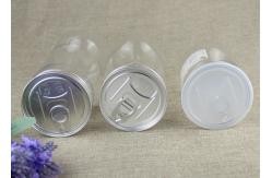 China Standard Clear Plastic Cylinder , Eco-friendly Aluminum Easy Open Jars supplier