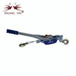 Manual Wire Rope Winch Overload Protection Small Mini Size Upper Hook Design for sale