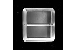 China Temperature Custom Coated Clear Quartz Glass Part for Industrial supplier