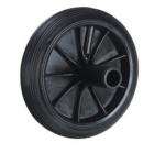 OEM Trash Can Replacement 200mm Rubber Garbage Bin Wheel for sale