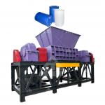 2 Shaft Plastic Shredder Machine Waste Recycling Big Blue Bucket Shredder for sale