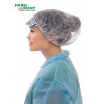 Non Woven Surgical Head Hair Cover Nonwoven Disposable Hair Cap Medical Peaked Cap Disposable Hat for sale