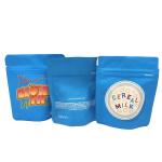 120g Digital Printed Stand Up Pouches OEM 3 Side Seal Flat Pouch