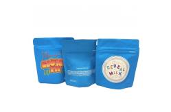 China 120g Digital Printed Stand Up Pouches OEM 3 Side Seal Flat Pouch supplier