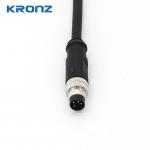 M8 Connector With IP67 Protection IEC 61076-2-104 Male 3 Pin A-coding Industrial Connector for sale