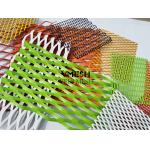 PVDF Aluminum Expanded Metal Mesh 5.5mm 6.0mm Wall Cladding Ventilated Facades