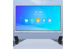 China Dual System Digital Interactive Whiteboard Aluminum Frame 65inch Size supplier