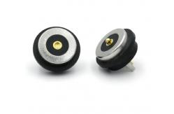 China 4p Magnetic Pogo Pin Through Holes Spring Loaded Connectors Waterproof Connections supplier