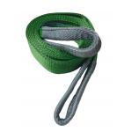 Adjustable Polyester Webbing Sling Single Layer Polyester Lifting Belt for sale