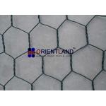 High Strength Hexagonal Wovenmesh Gabion Rolls Rock Netting Fall Protection for sale