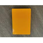 Glossy Surface 15mm Foam Board , 1.22x2.44m Yellow Foam Sheet for sale