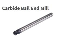 China Worldia Solid Carbide Tools Carbide Ball End Mill For Titanium Alloy supplier