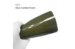 China K015 TPU Full Vinyl Wrap Film With Gloss Combat Green Coloured Ppf Wrap supplier