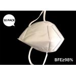 Healthcare Particulate Respirators N95 Disposable Face Mask / Surgical Mouth Mask for sale