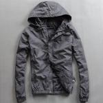 Lightweight Nylon Waterproof Men'S Windbreaker Jacket Black Or Custom Color for sale