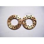 Copper Cast Bronze BearingsThrust Washer With Solid Lubricant Plugs for sale