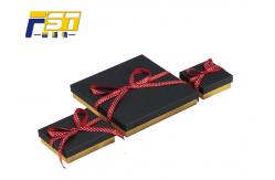 China Custom Logo Cardboard Display Boxes , Handmade Luxury Gift Boxes With Ribbons supplier
