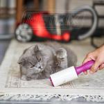 Plastic Reusable Fur Lint Hair Remover Roller For Clothes 400 Sheets