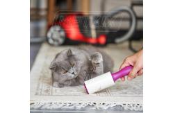 China Plastic Reusable Fur Lint Hair Remover Roller For Clothes 400 Sheets supplier