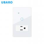 118-type TUYA WIFI Smart Switch With American Standard Socket Combination for sale
