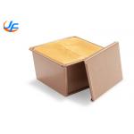 RK Bakeware China Foodservice NSF Large Capacity Baking Pullman Pan Toast Box With Cover Pullman Bread Pan for sale
