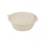 Eco Friendly Sugar Cane Salad Bowl Disposable for Food Storage for sale