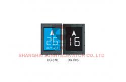 China Passenger Lift 5 Inch White Segment Elevator Led Display For Overload supplier