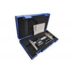 Digital Depth Micrometer 0-50mm with Interchangeable Rods for Wide Measurement
