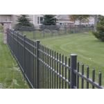 Galvanized Tubular Steel Fence Panels Iron Decorative Metal Fence for sale