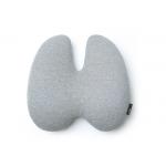 Custom Office Chair Memory Foam Back Cushion Waist Support Pillow Grey for sale