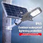 200W Split Solar Street Light , Rechargeable Smart Solar Garden Lights