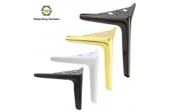 China New Golden Triangle Sofa Cabinet TV Cabinet Furniture Legs Sofa Metal Table Legs supplier