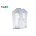 1.5*1.5*2.5m  Custom Inflatable Products White Inflatable Money Machine Booth For Business for sale