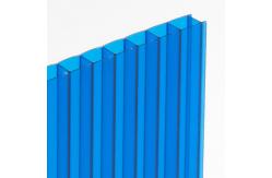 China Green Fire Resistant Multiwall Polycarbonate Sheet Panel For 2100*5800mm supplier