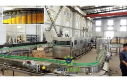 China High Capacity 500ml Juice Syrup Filling Machine with Gravity Filling supplier