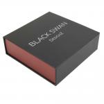 Custom Logo Luxury Black Gift Box with Magnetic Closure Made from Recycled Materials for sale