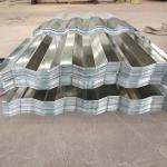 Q215 Q235 Q275 Galvanized Steel Corrugated Sheet Zinc Coated Roofing Plate Durability for sale
