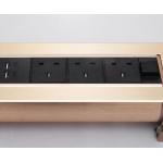 British Standard Electric Flip Socket / Multi - Function Multimedia Information Hidden Power Box