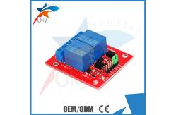 China 250VAC 30VDC Arduino 2 Relay Module Expansion Board , Control Panel supplier
